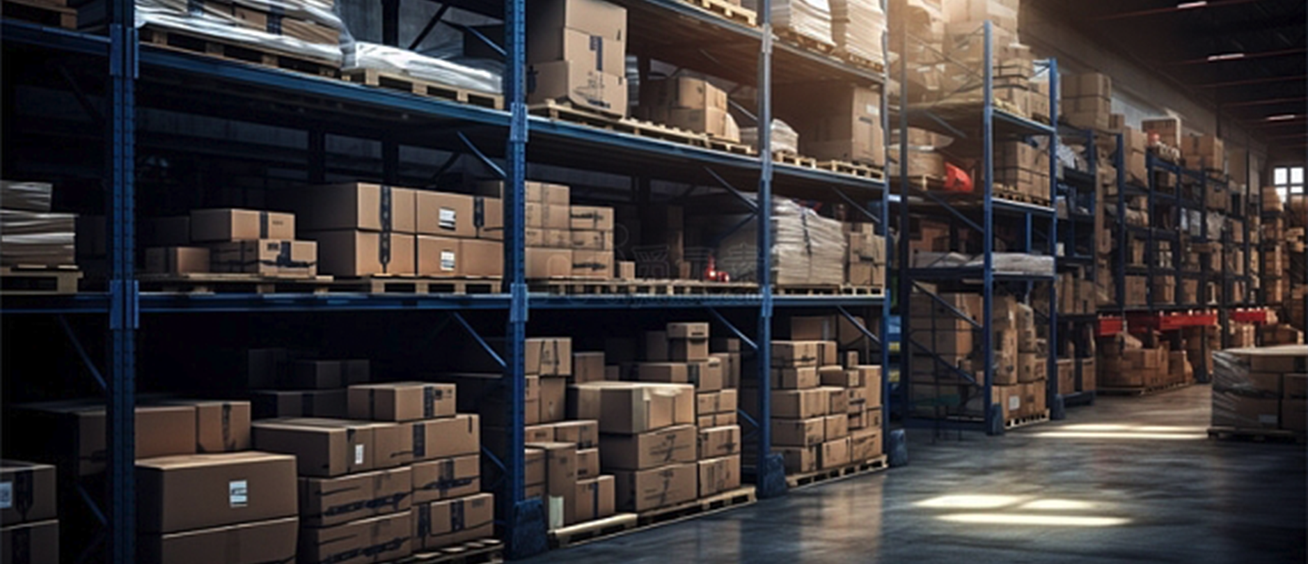 Airsun Express employee in cold storage warehouse with Airsun Express logo and "our purpose" overlayed